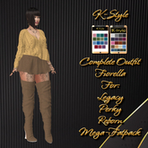 [K-Style] OUTFIT FIORELLA - MEGA-FATPACK #4