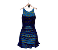 Blue Gold Dress Maitreya