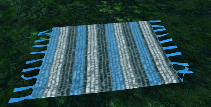 Blue Cob Rug (Adult)