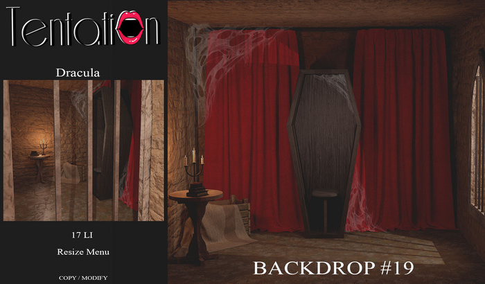 * TentatioN * Backdrop #19 - Dracula (Unpacker)