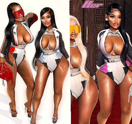 HER.''Sylena'' Racer Shorts Fatpack