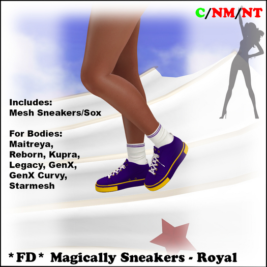 *FD* Magically Sneakers [Boxed] Royal