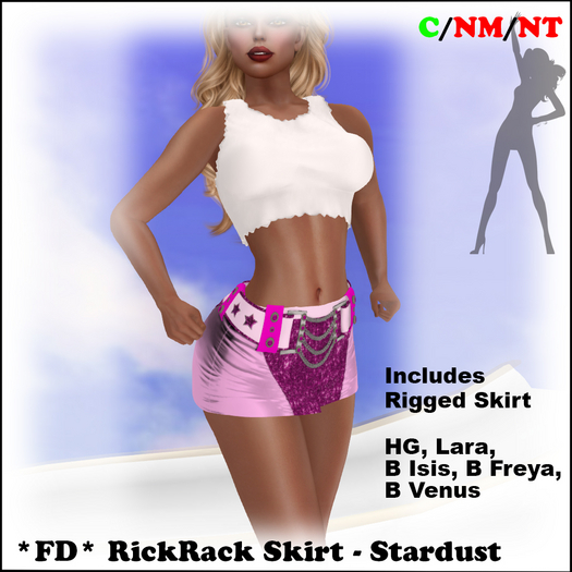 *FD* RickRack Skirt [BOXED] Stardust