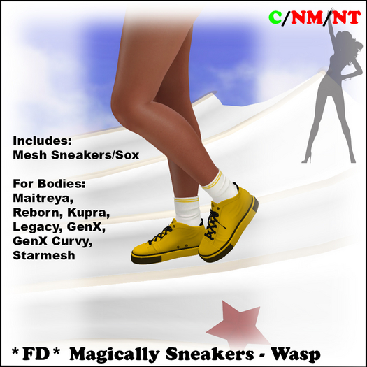 *FD* Magically Sneakers [Boxed] Wasp