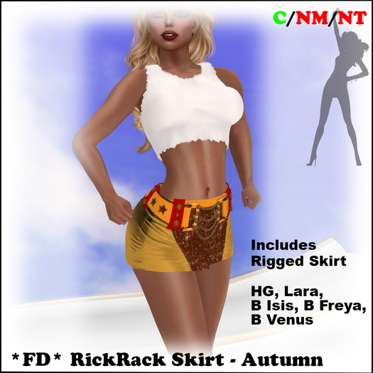 *FD* RickRack Skirt [BOXED] Autumn