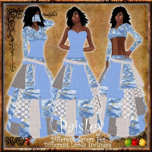 JL - Paisley - Blue