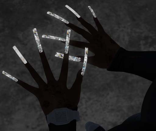 10K<3 diamond nails