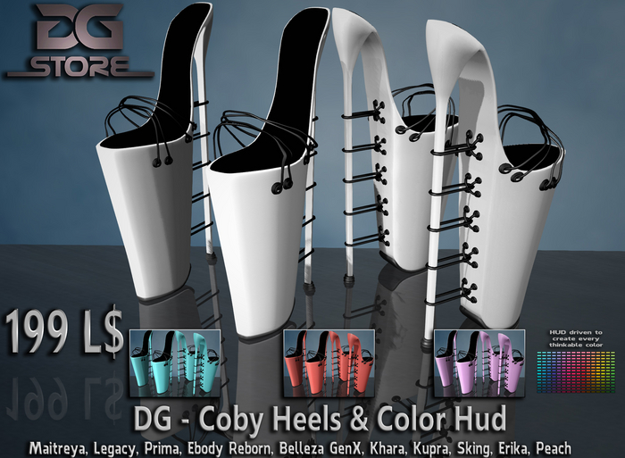 DG - Coby Heels & Color Hud - Unpacker