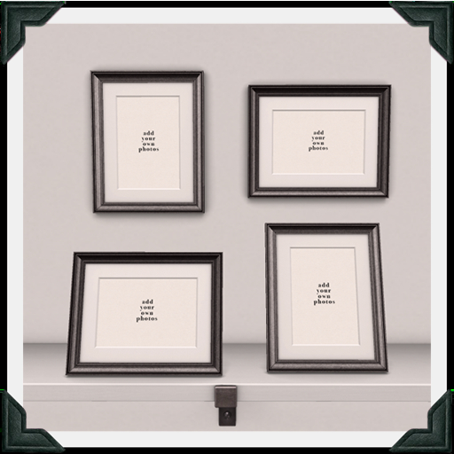 floorplan. metallic frame SET / ink [box]