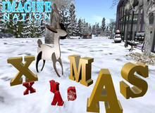 Imagine XMAS Letters & Deer Set