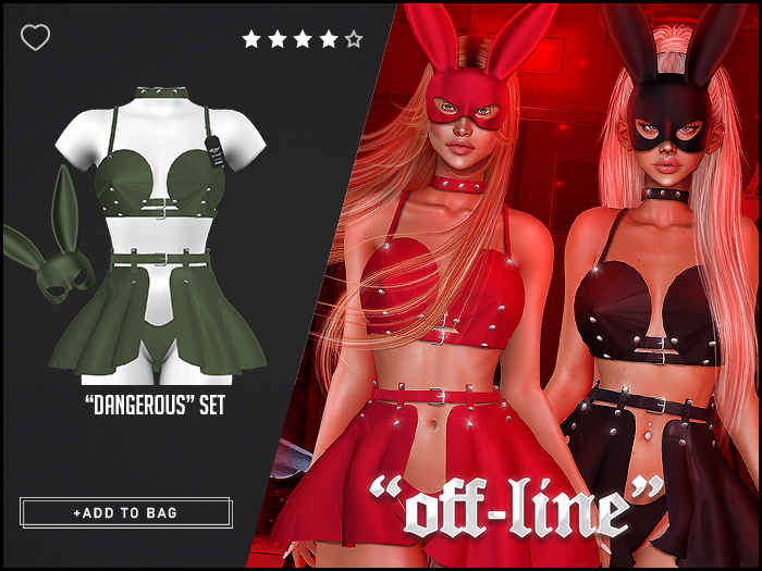 "Off-Line" x "Dangerous" Set / Army