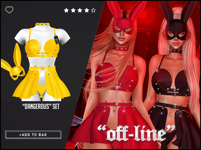 "Off-Line" x "Dangerous" Set / Star