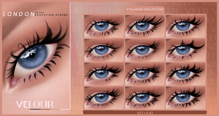 VELOUR "LONDON" LASHES (DEMO)