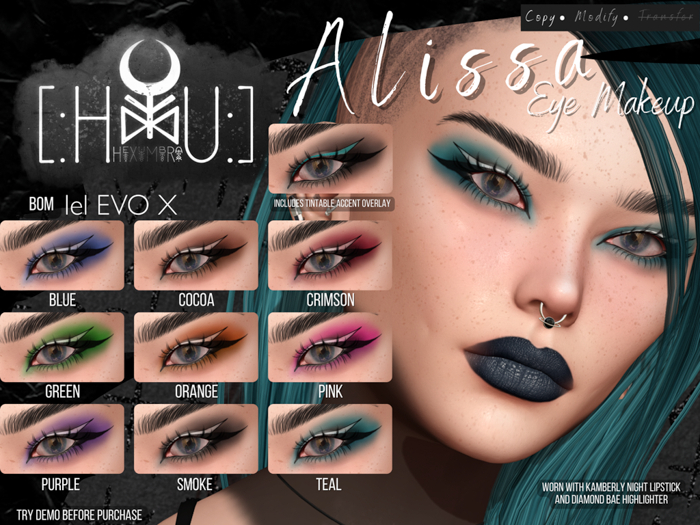 [HEXUMBRA] Alissa Eye Makeup