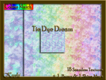 Tie Dye Dream Seamless Texture Pack
