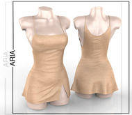 Creme Cotton Dress Erika
