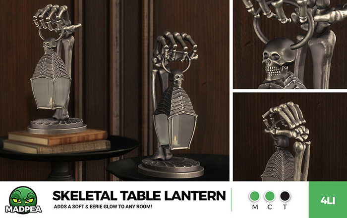 MadPea Skeletal Table Lantern