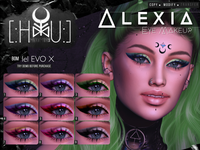 [HEXUMBRA] Alexia Eye Makeup