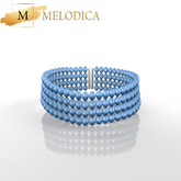 Blue Pearl Necklace