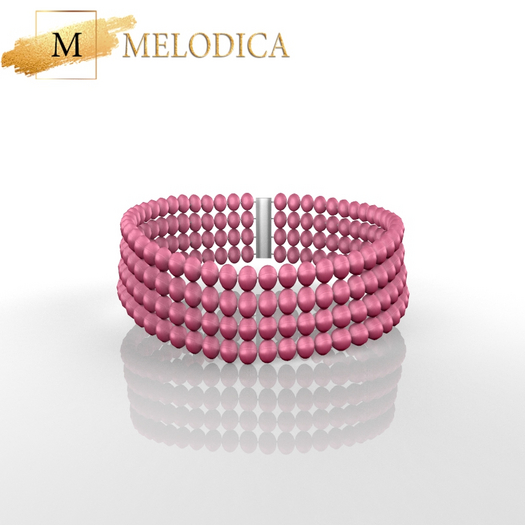 Pink Pearl Necklace