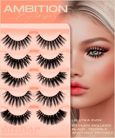 AMBAR BEAUTY - AMBITION EYELASHES UNPACKER