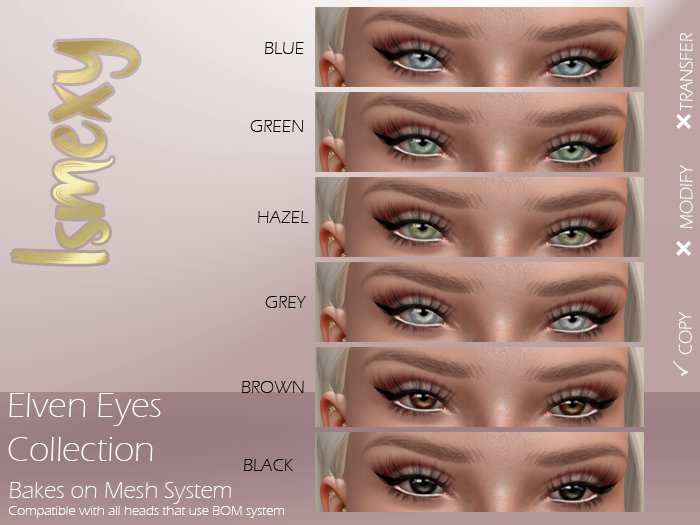 [Is] Elven Eyes BOM Collectables