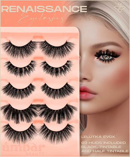 AMBAR BEAUTY - RENAISSANCE EYELASHES UNPACKER