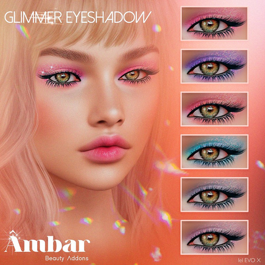 AMBAR BEAUTY - GLIMMER EYESHADOW - ADDME
