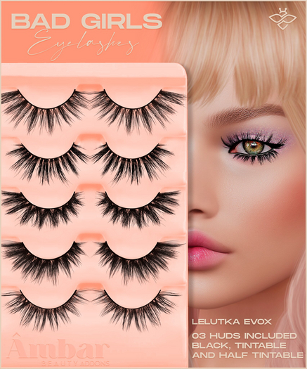 AMBAR BEAUTY - BAD GIRLS EYELASHES UNPACKER