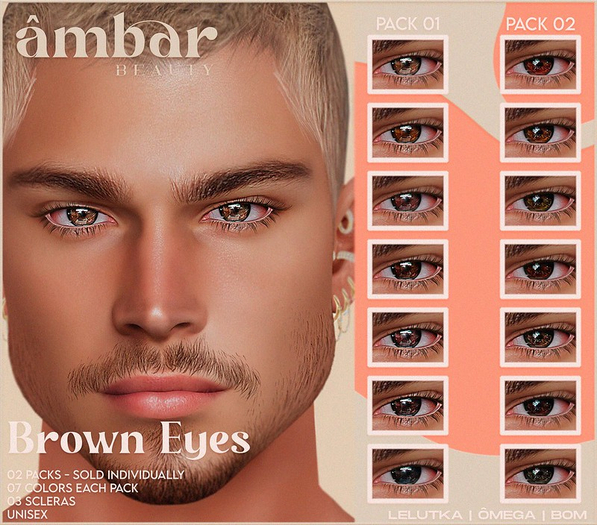 AMBAR BEAUTY - BROWN EYES FATPACK ~ADD ME~