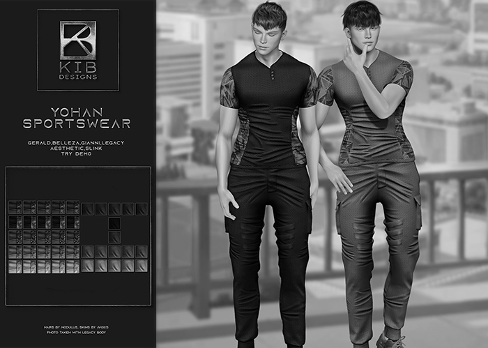 KiB Designs - Yohan Sportswear DEMO