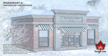 Second Life Marketplace - Trompe Loeil - Storefront A [mesh]
