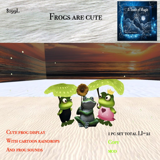 Frogs are cute-Box LI=21