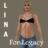 LINA Bra Legacy Leather Black