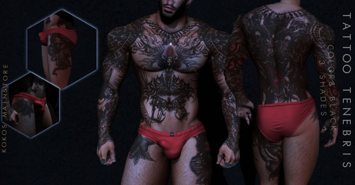 KOKOS-TATTOO TENEBRIS-BOM