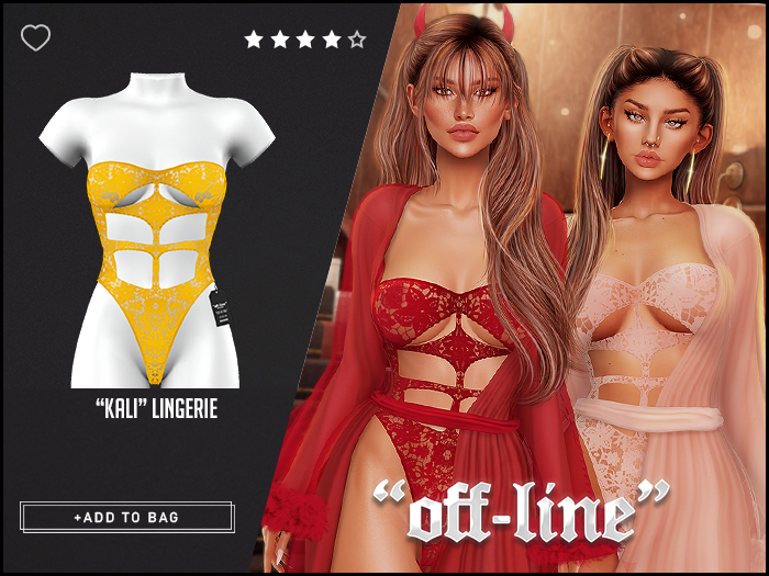 "Off-Line" x "Kali" Lingerie / Star