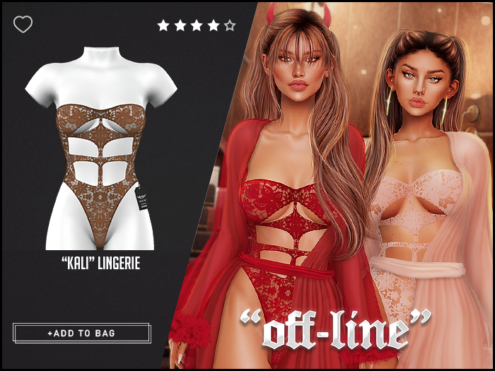 "Off-Line" x "Kali" Lingerie / Caramel