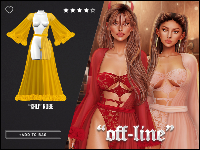 "Off-Line" x "Kali" Robe / Star