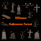 01- BSHouse Halloween Forest - ULTRARARE