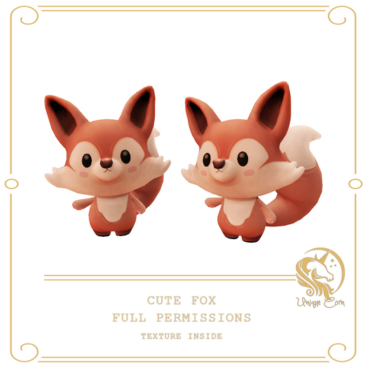Full Perm Cute Fox