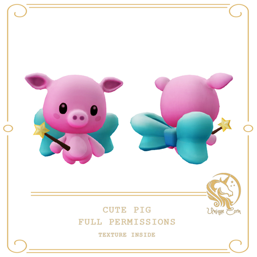 Full Perm Cute Pig
