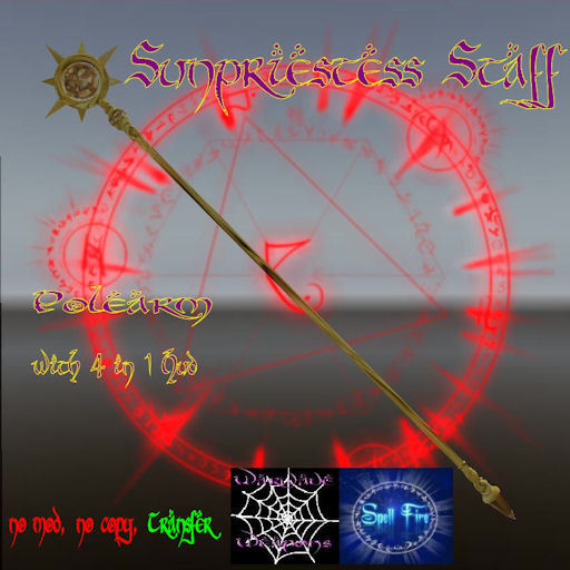 Polearm "Sunpriestess Staff"