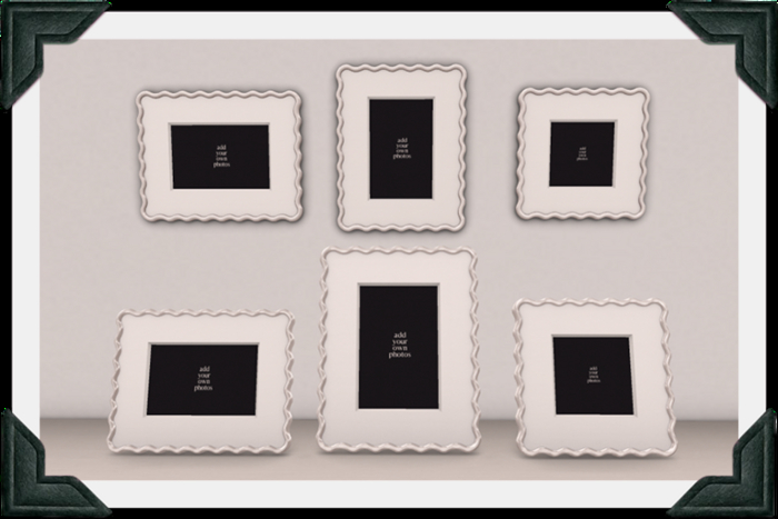 floorplan. wavy frame / pearl [box]