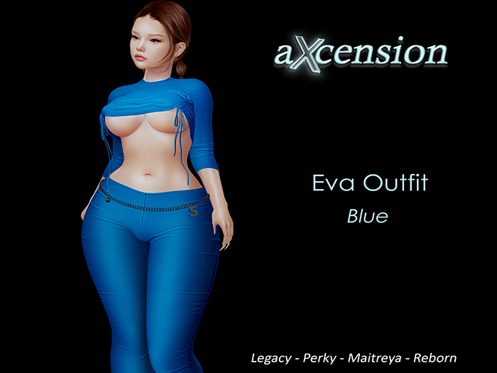 aX: Eva Outfit Blue