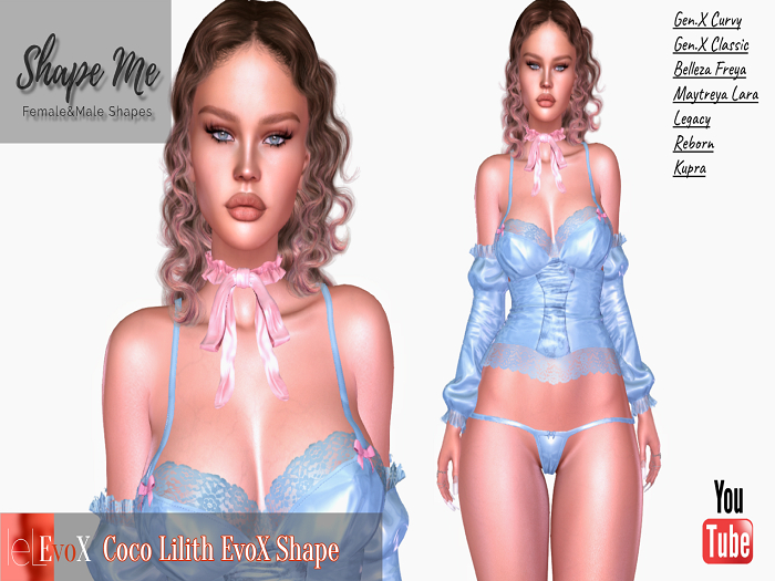 Shape Me - Coco Lilith Head EvoX Shape