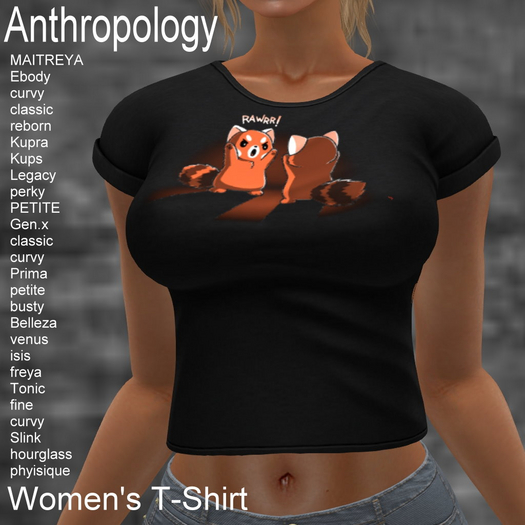"RAWR!"  Women's T-Shirt (WTTA)