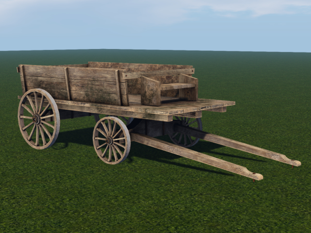 wooden Cart