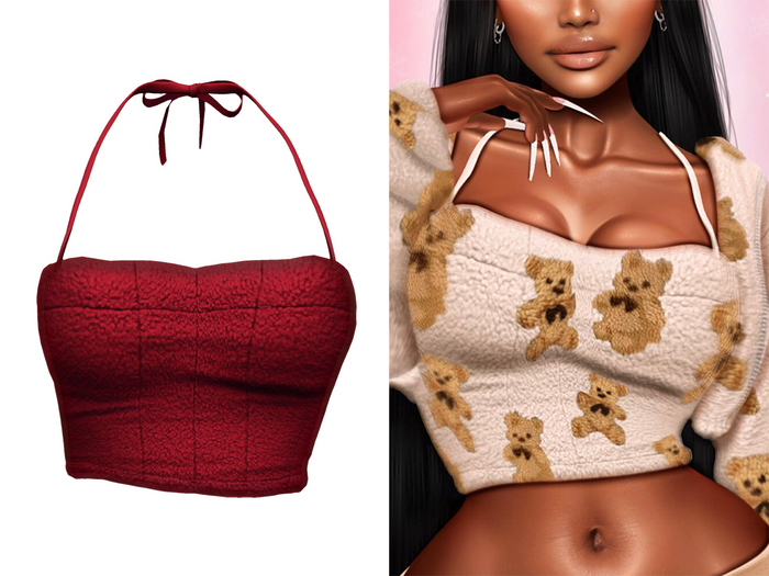  YALLA ~ Clara Corset [RED]
