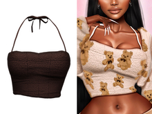 YALLA ~ Clara Corset [BROWN]