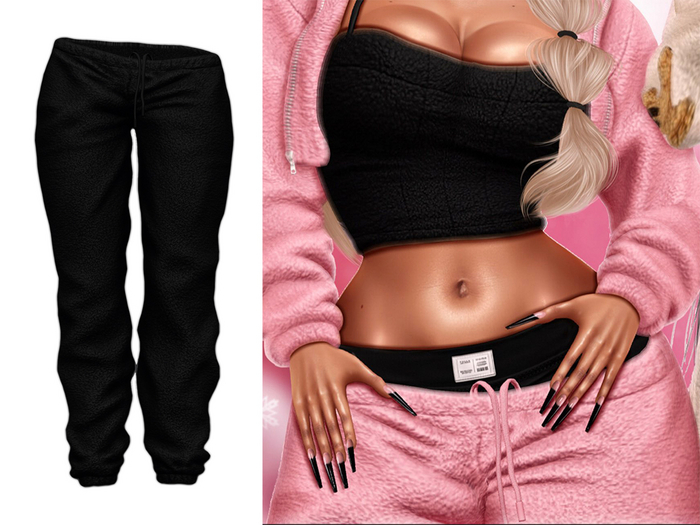 YALLA ~ Clara Joggers [BLACK]